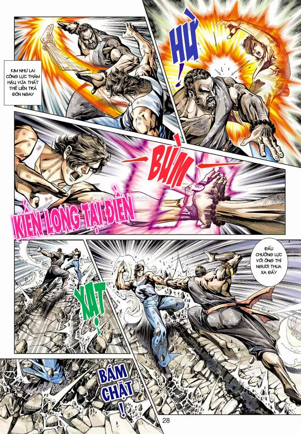 Truyện Tranh Tân Tác Long Hổ Môn trang 4