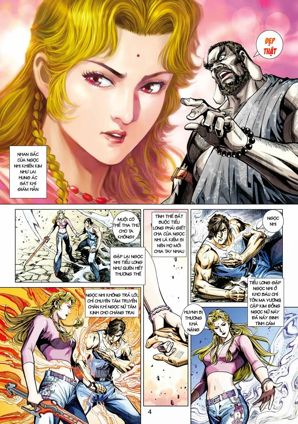 Truyện Tranh Tân Tác Long Hổ Môn trang 4