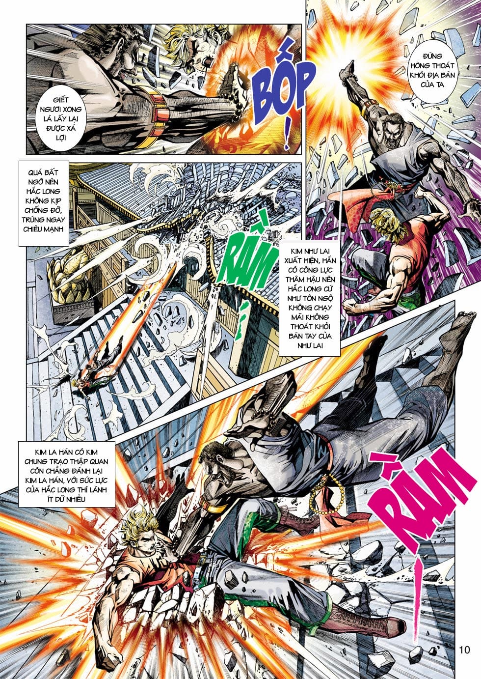 Truyện Tranh Tân Tác Long Hổ Môn trang 4