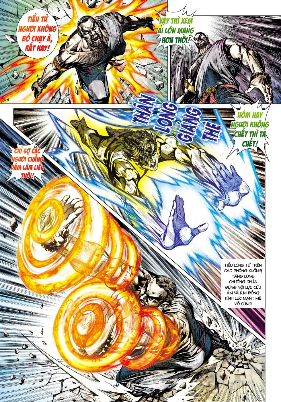 Truyện Tranh Tân Tác Long Hổ Môn trang 4