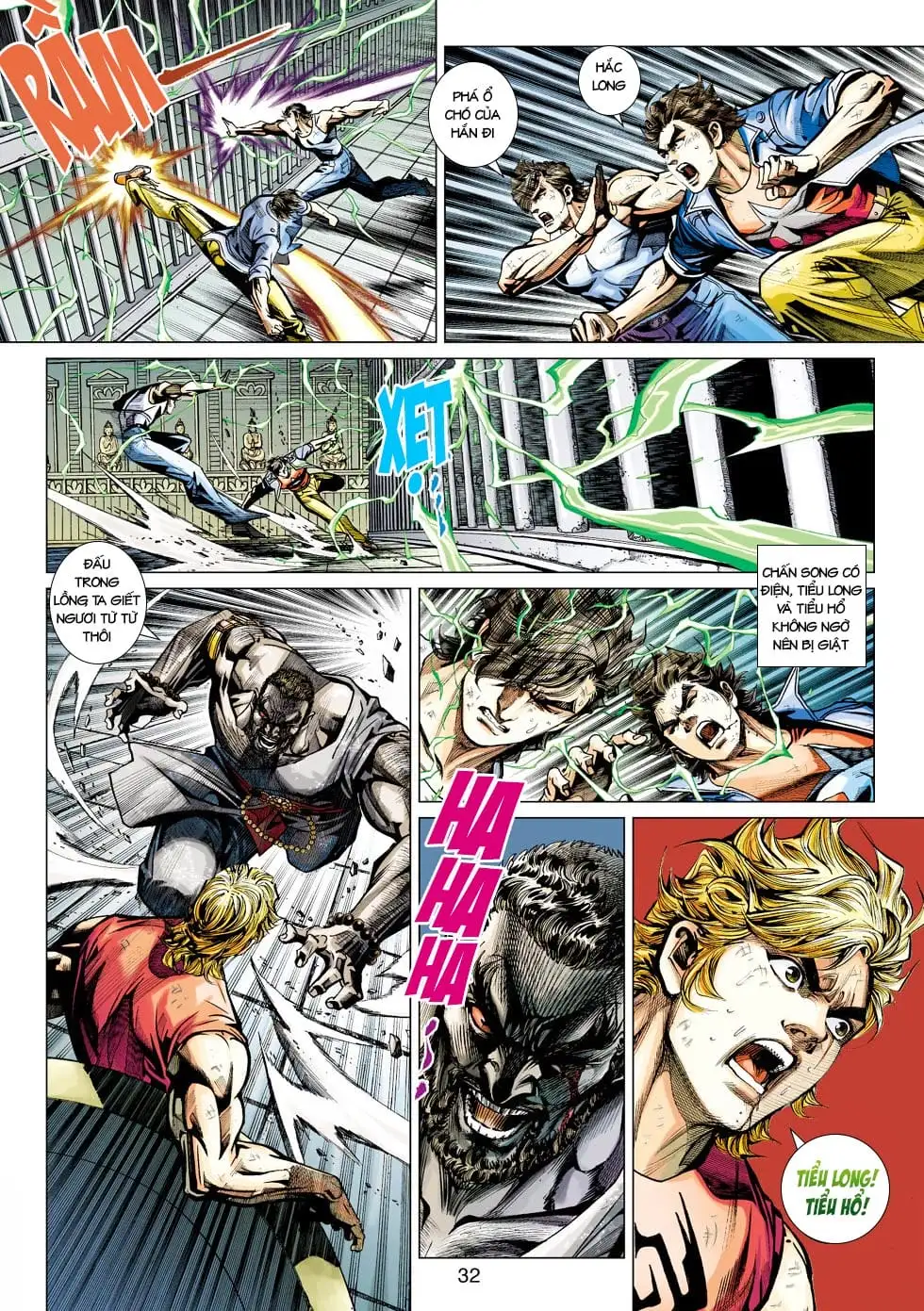 Truyện Tranh Tân Tác Long Hổ Môn trang 4