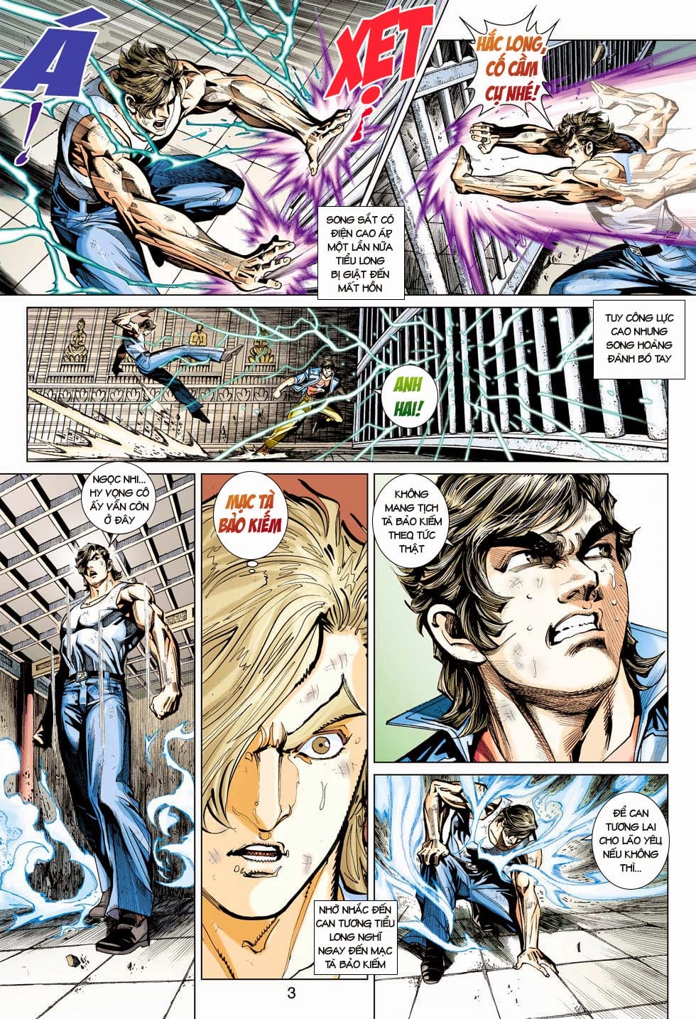 Truyện Tranh Tân Tác Long Hổ Môn trang 4