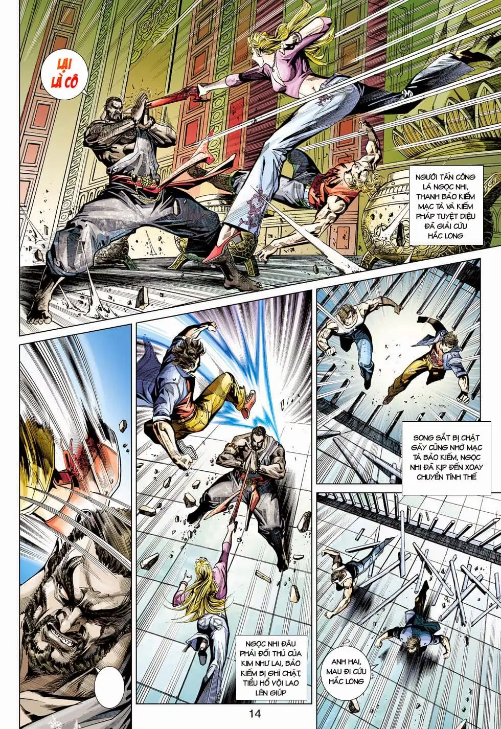 Truyện Tranh Tân Tác Long Hổ Môn trang 4