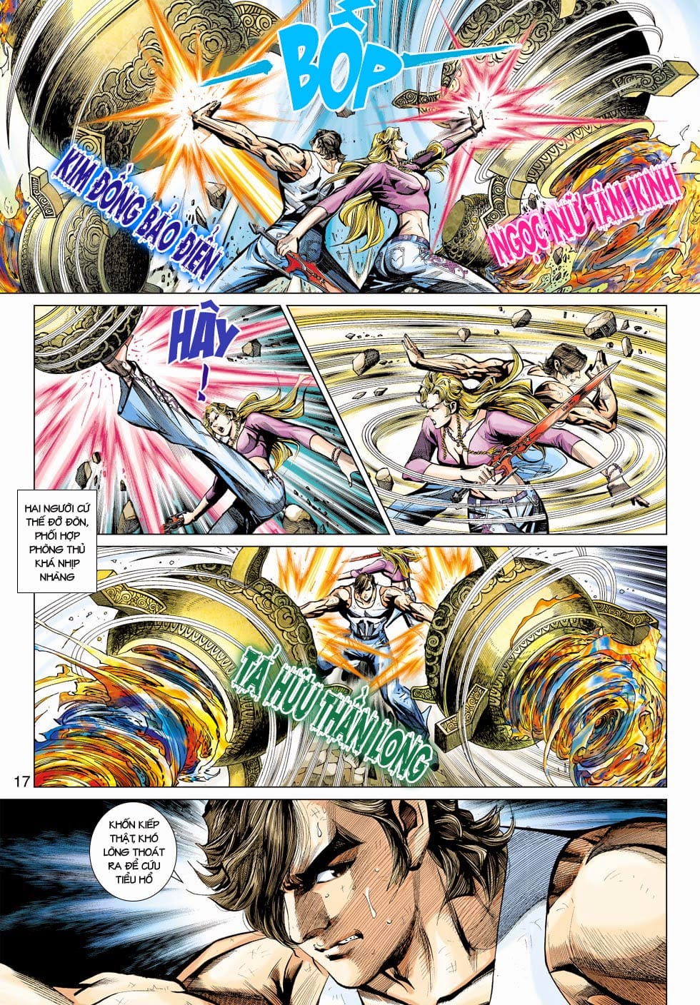 Truyện Tranh Tân Tác Long Hổ Môn trang 4