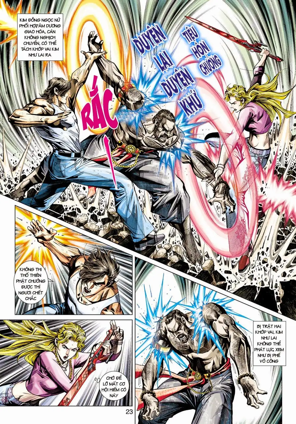 Truyện Tranh Tân Tác Long Hổ Môn trang 4