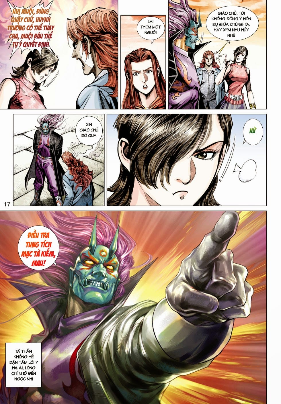 Truyện Tranh Tân Tác Long Hổ Môn trang 4