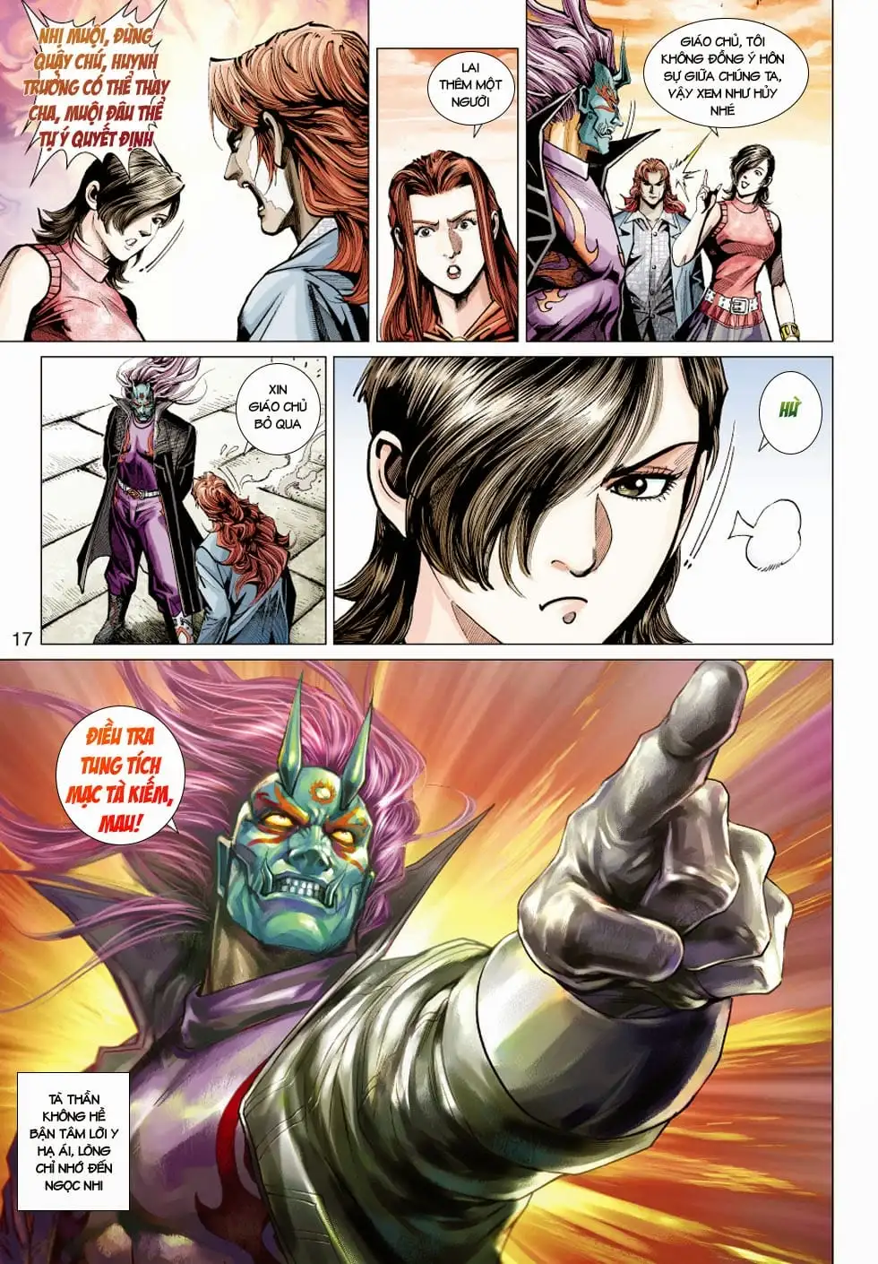 Truyện Tranh Tân Tác Long Hổ Môn trang 4