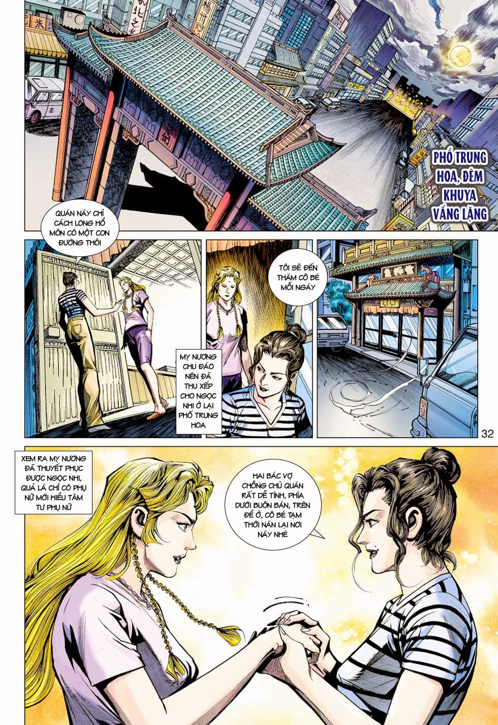 Truyện Tranh Tân Tác Long Hổ Môn trang 4