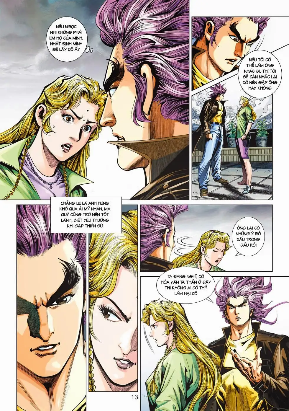 Truyện Tranh Tân Tác Long Hổ Môn trang 4