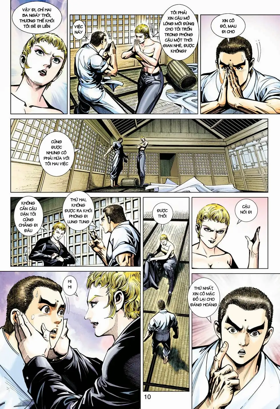 Truyện Tranh Tân Tác Long Hổ Môn trang 4