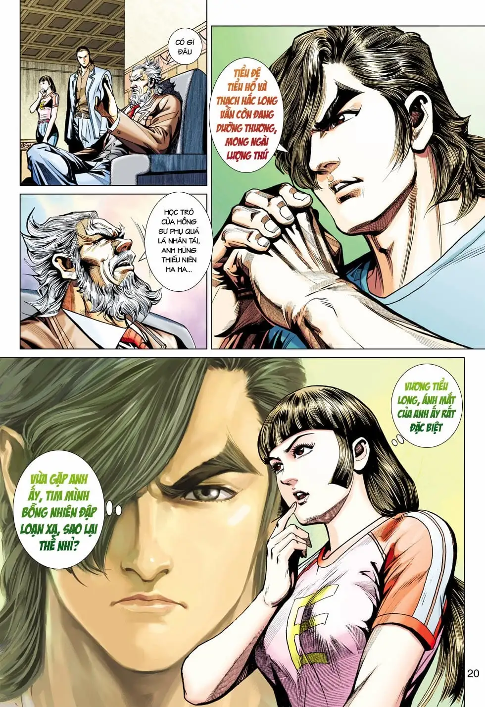 Truyện Tranh Tân Tác Long Hổ Môn trang 4