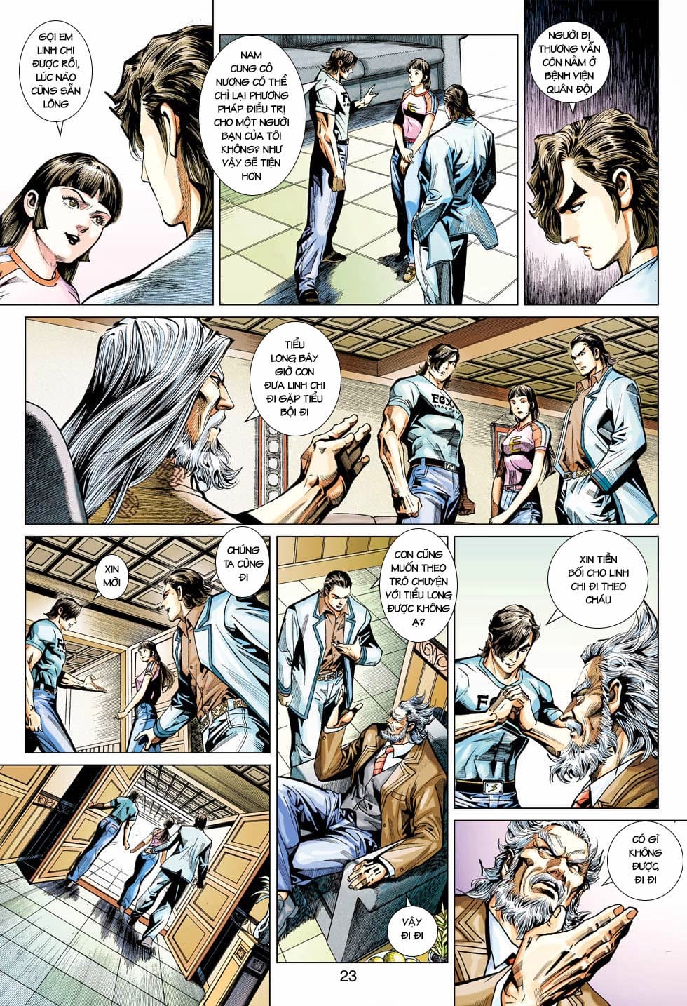 Truyện Tranh Tân Tác Long Hổ Môn trang 4