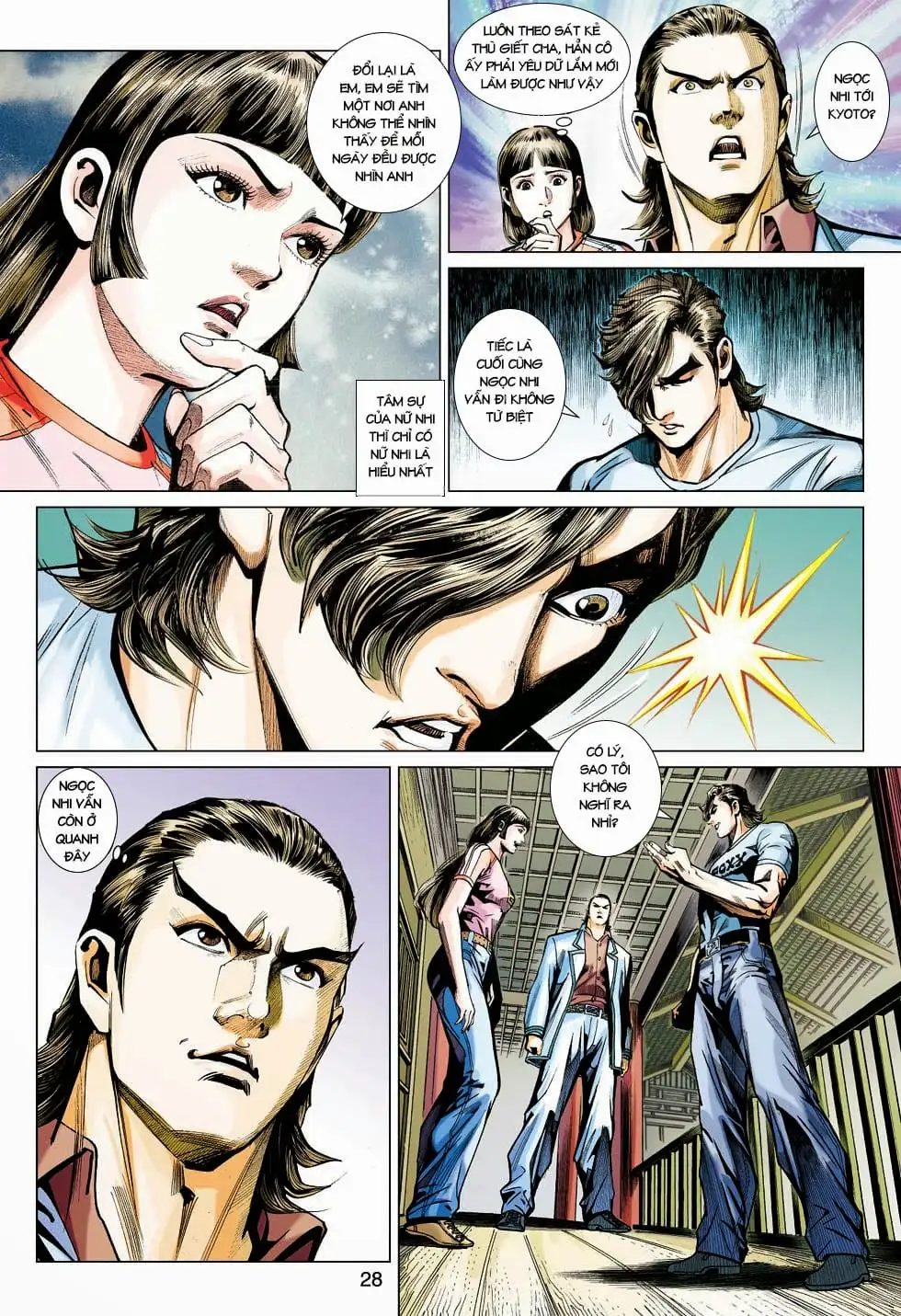 Truyện Tranh Tân Tác Long Hổ Môn trang 4