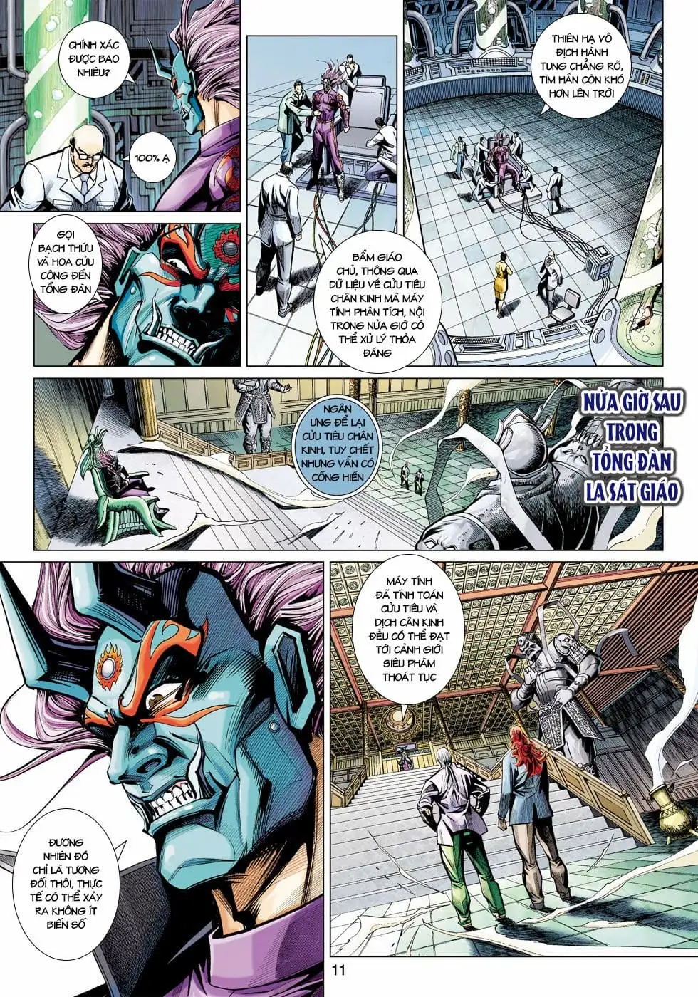 Truyện Tranh Tân Tác Long Hổ Môn trang 4