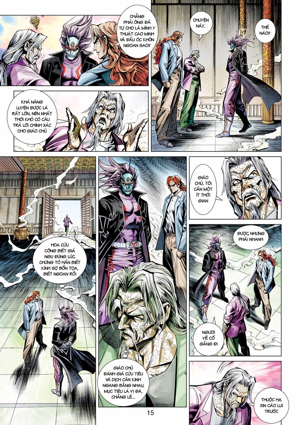 Truyện Tranh Tân Tác Long Hổ Môn trang 4