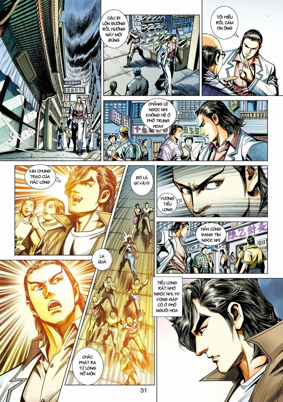 Truyện Tranh Tân Tác Long Hổ Môn trang 4