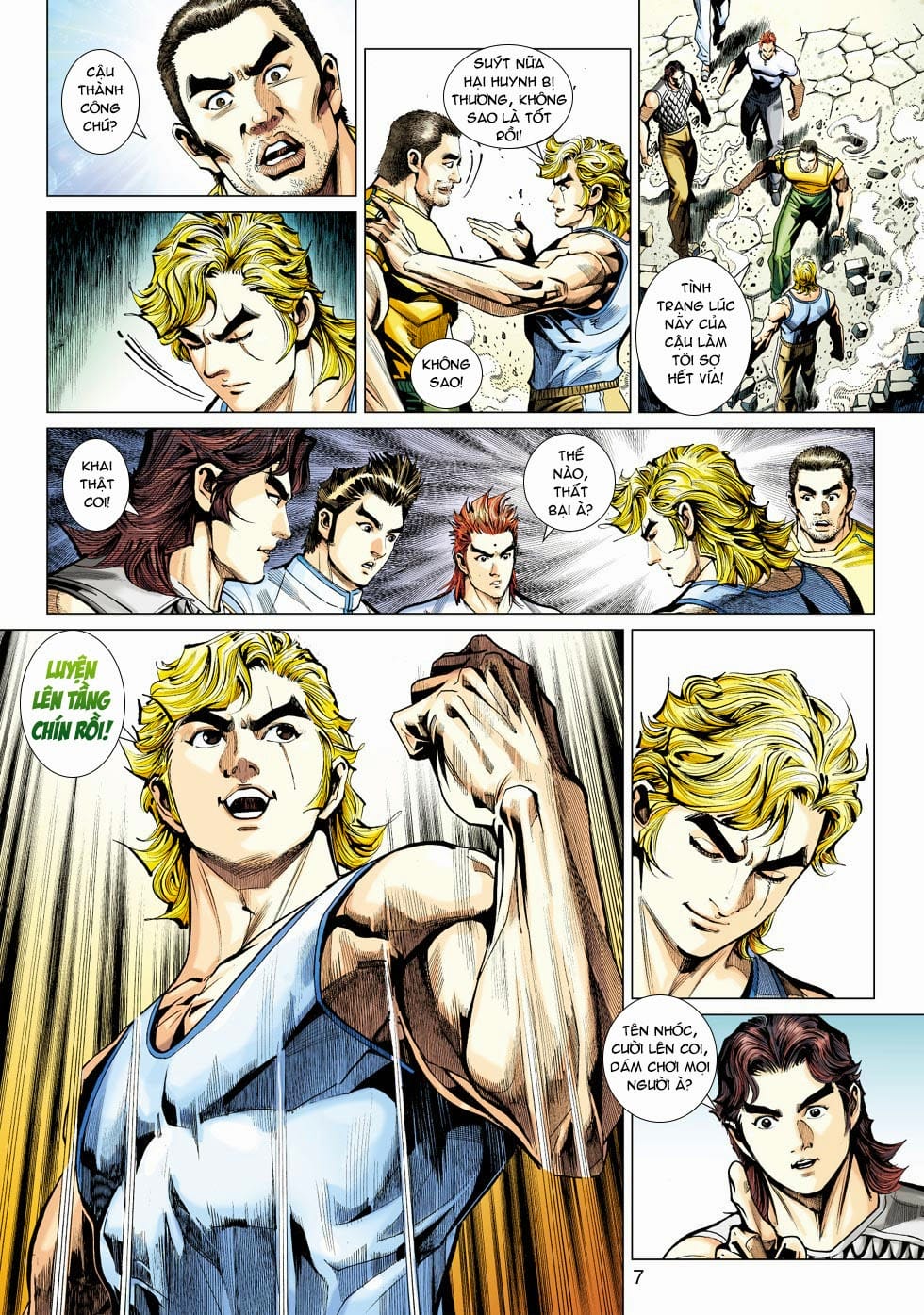 Truyện Tranh Tân Tác Long Hổ Môn trang 4