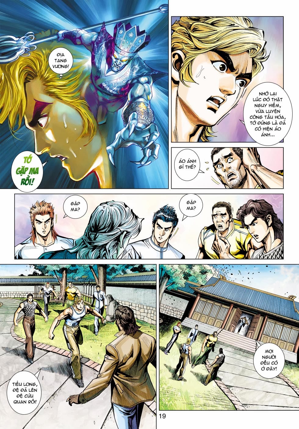 Truyện Tranh Tân Tác Long Hổ Môn trang 4