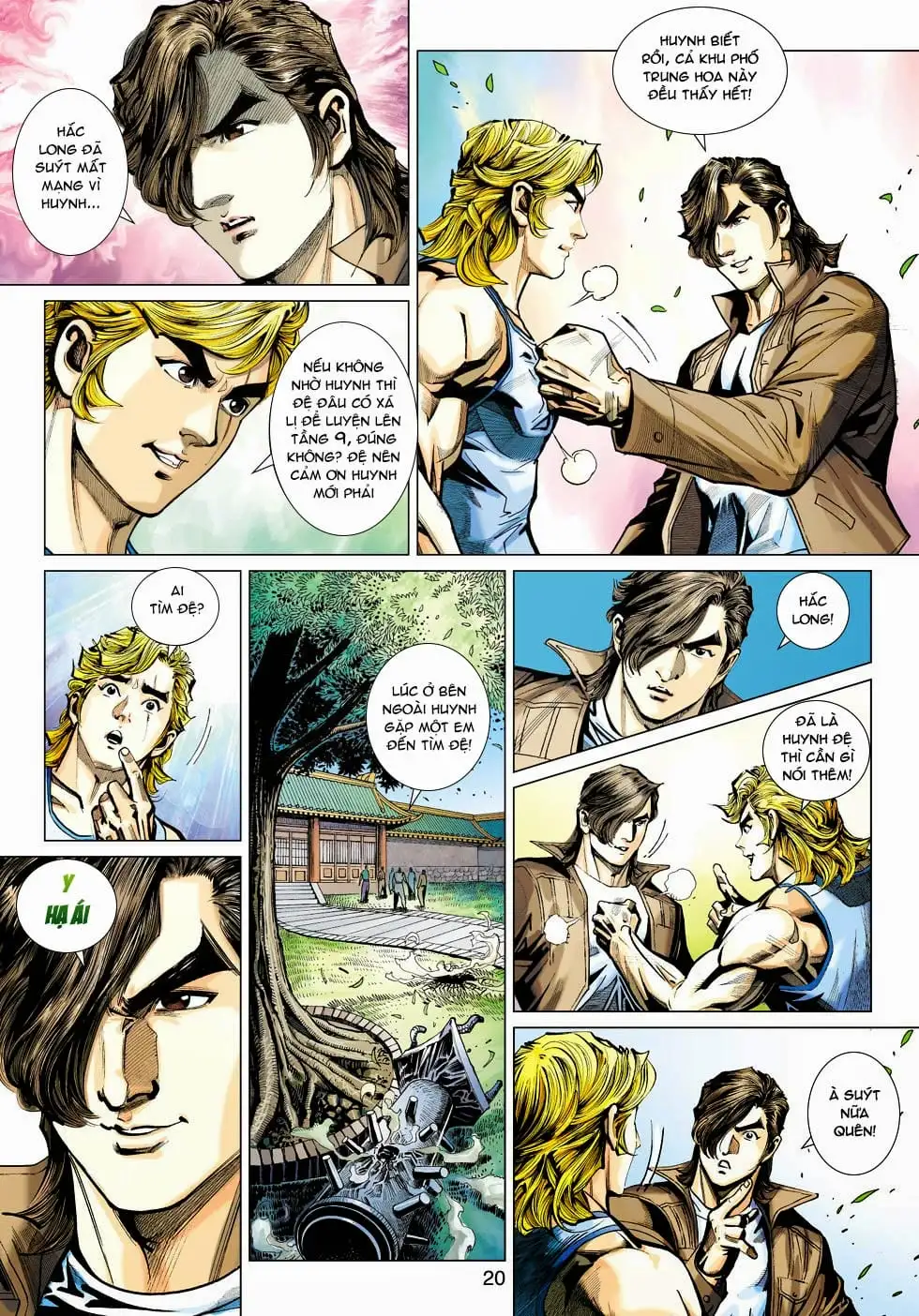 Truyện Tranh Tân Tác Long Hổ Môn trang 4