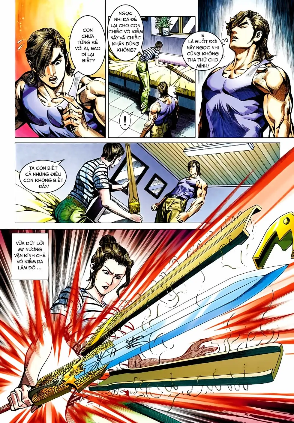 Truyện Tranh Tân Tác Long Hổ Môn trang 4