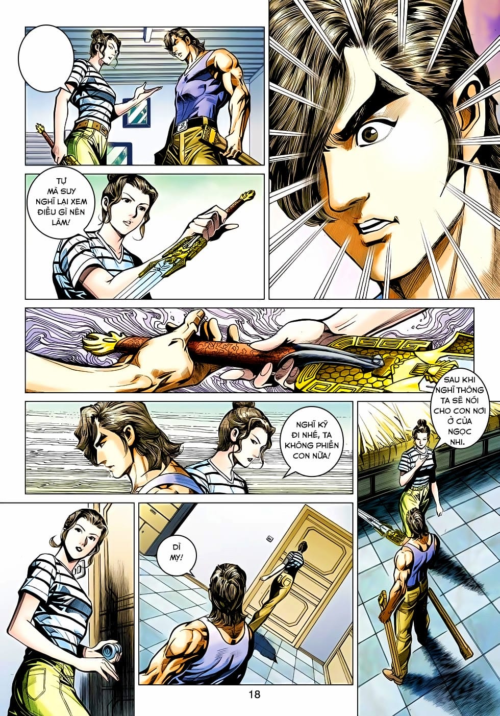 Truyện Tranh Tân Tác Long Hổ Môn trang 4