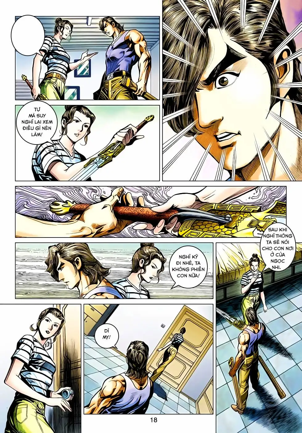 Truyện Tranh Tân Tác Long Hổ Môn trang 4