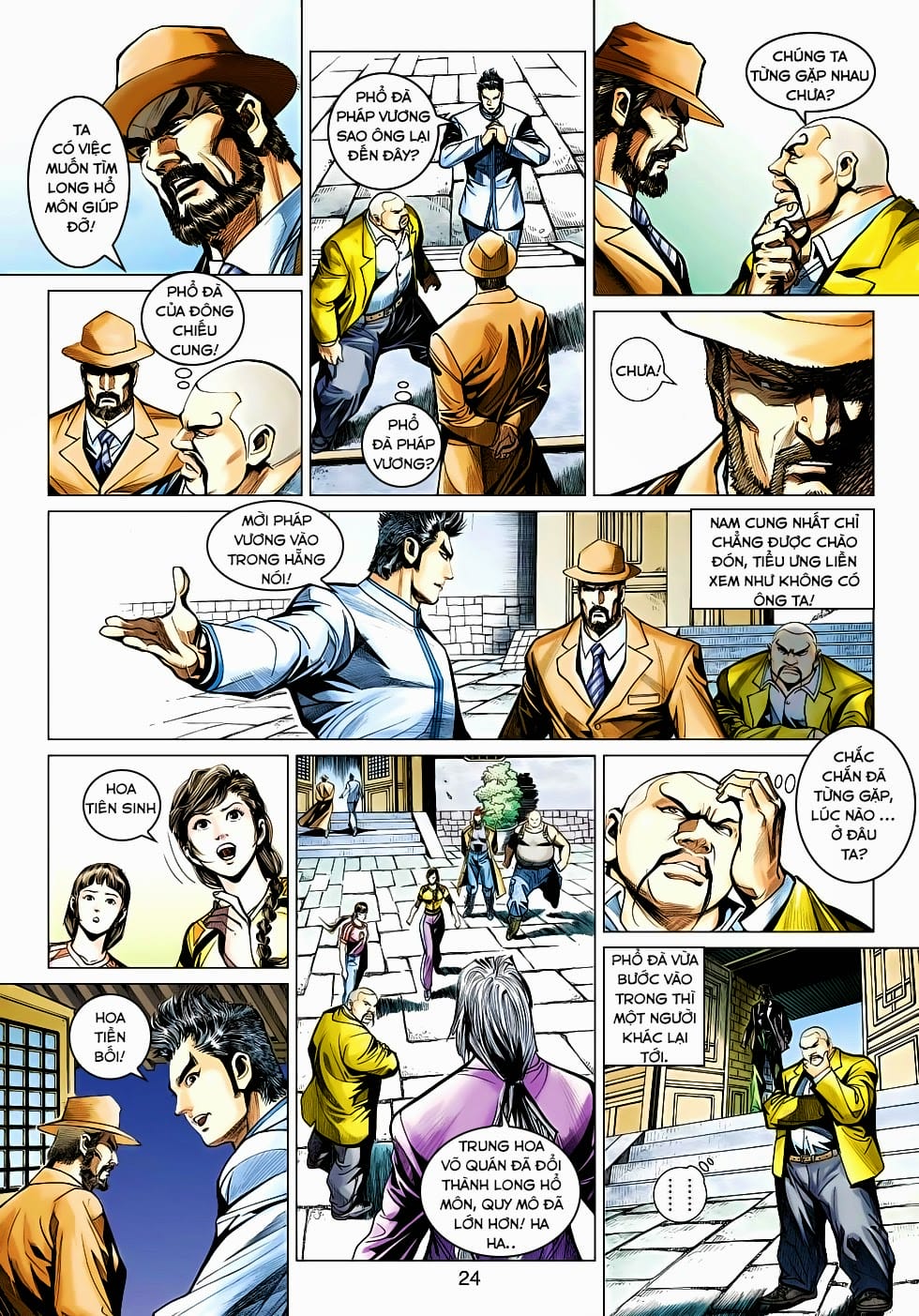 Truyện Tranh Tân Tác Long Hổ Môn trang 4