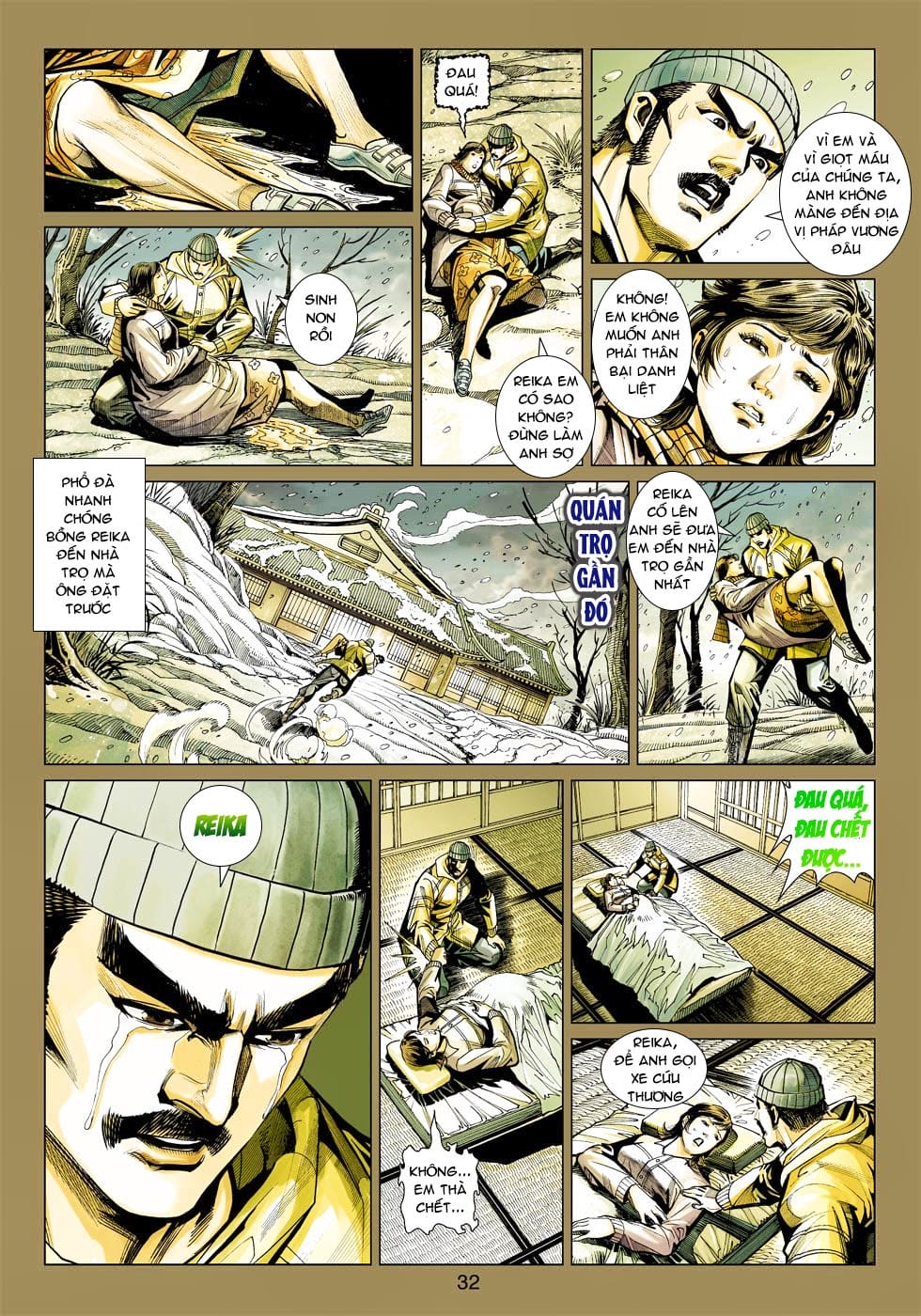 Truyện Tranh Tân Tác Long Hổ Môn trang 4