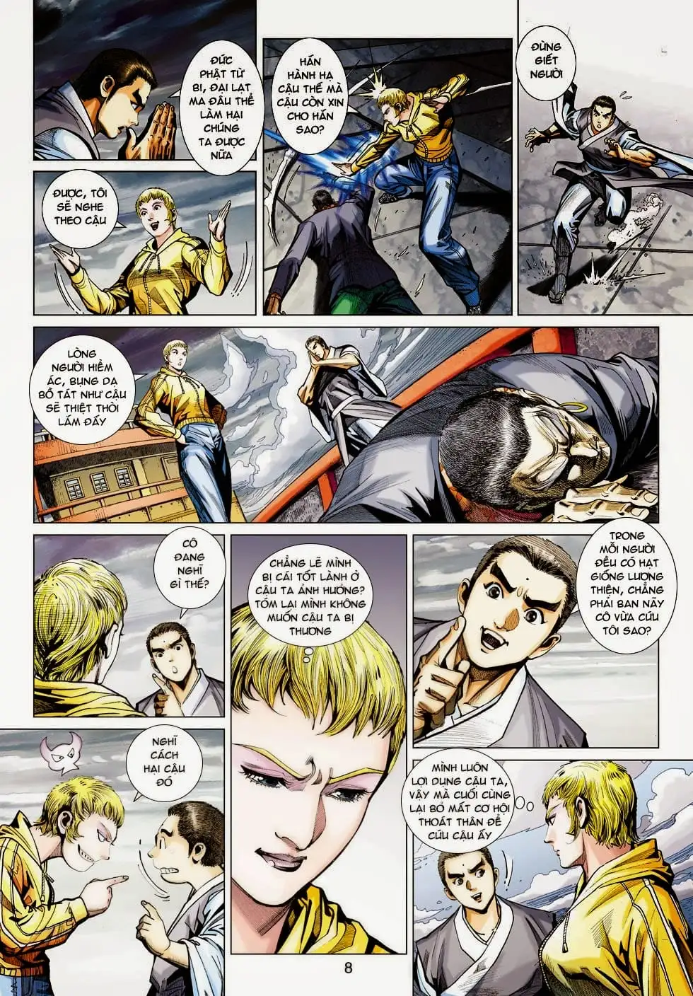 Truyện Tranh Tân Tác Long Hổ Môn trang 4