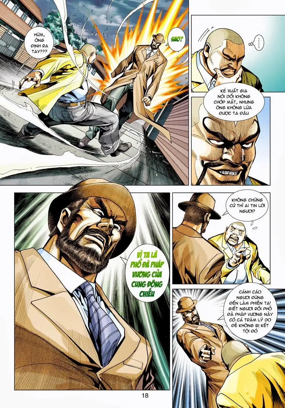 Truyện Tranh Tân Tác Long Hổ Môn trang 4