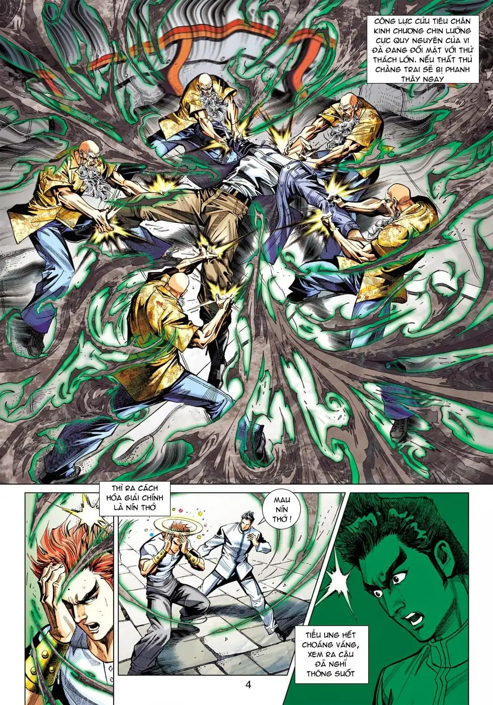 Truyện Tranh Tân Tác Long Hổ Môn trang 4