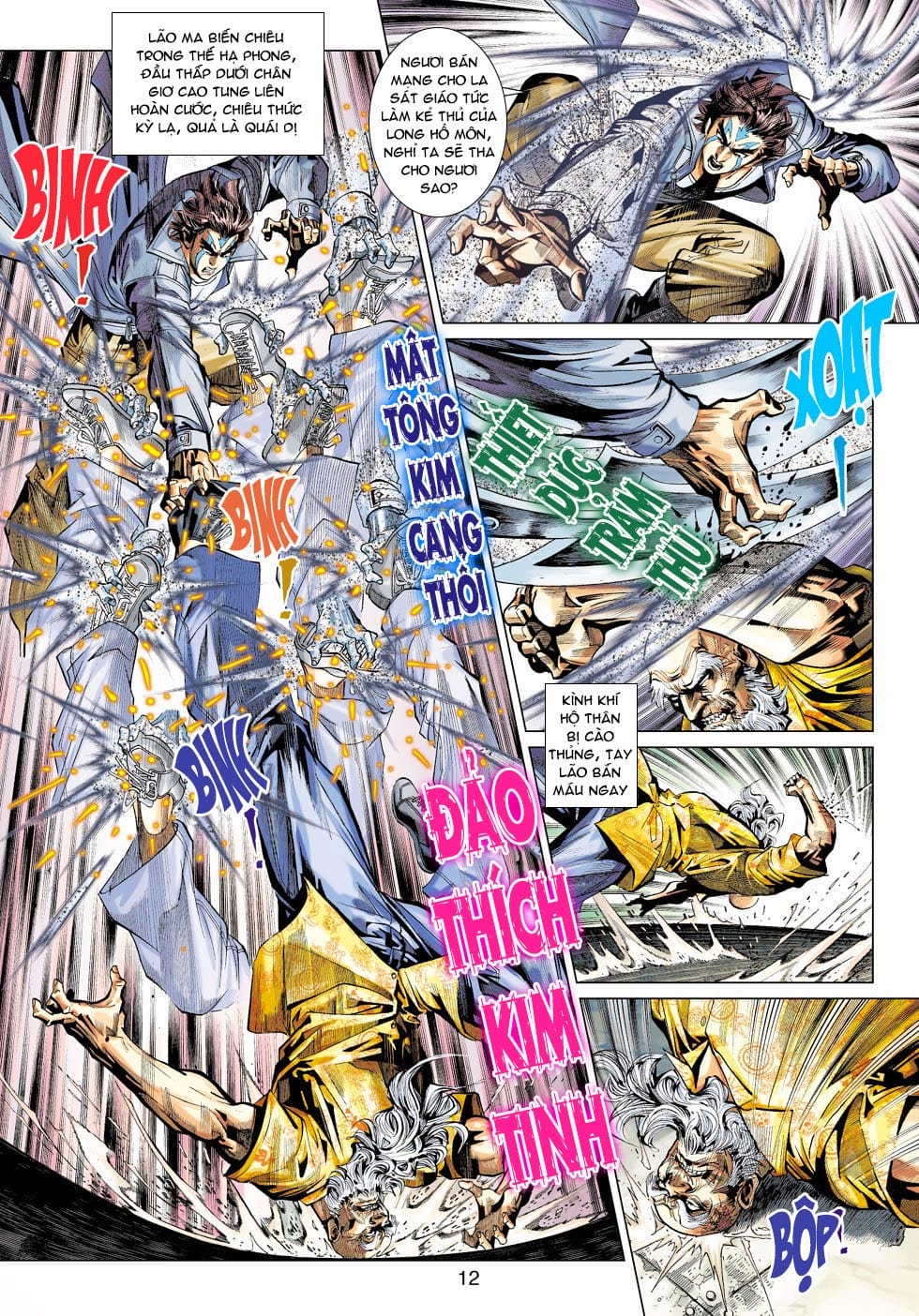 Truyện Tranh Tân Tác Long Hổ Môn trang 4