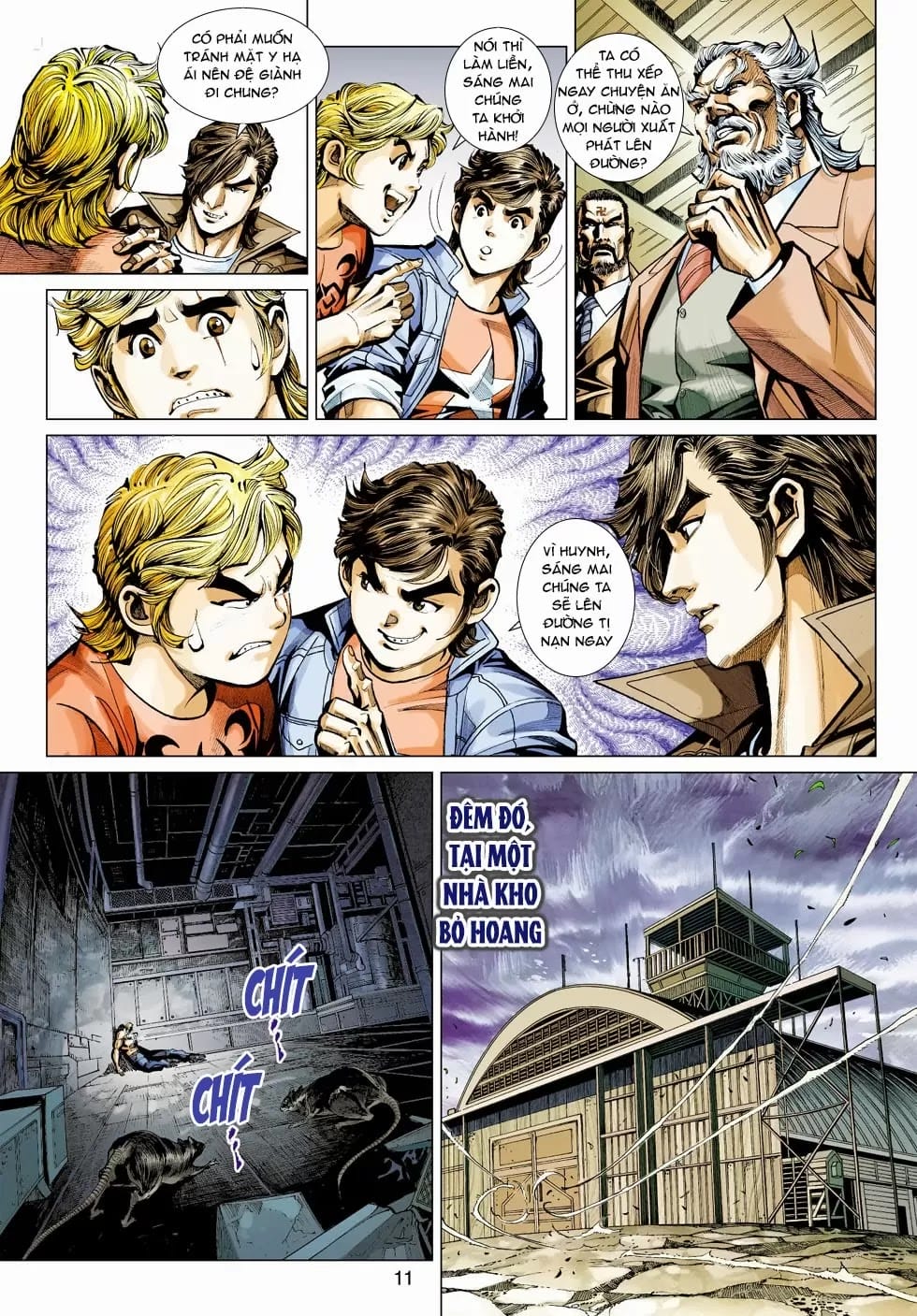 Truyện Tranh Tân Tác Long Hổ Môn trang 4