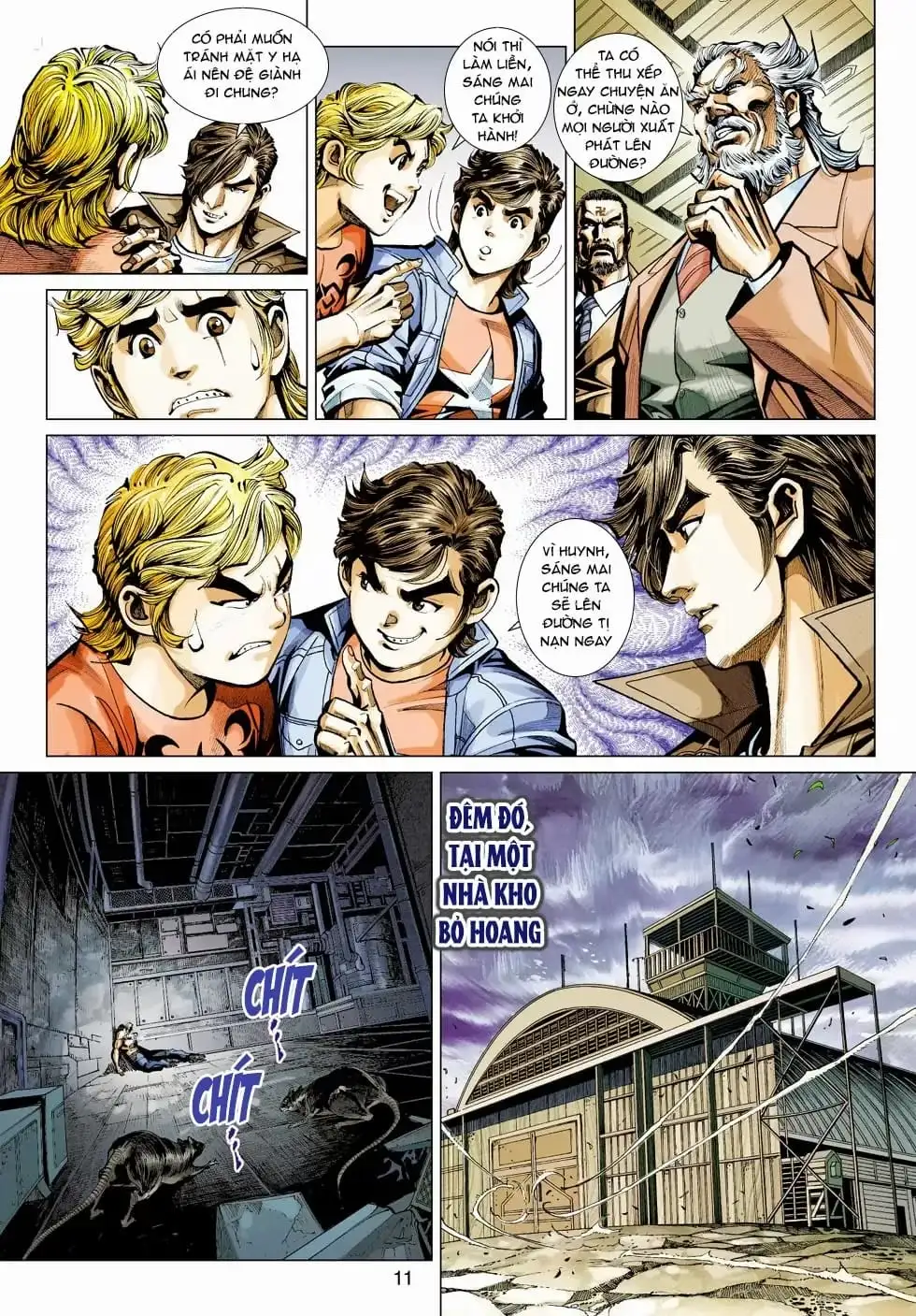 Truyện Tranh Tân Tác Long Hổ Môn trang 4