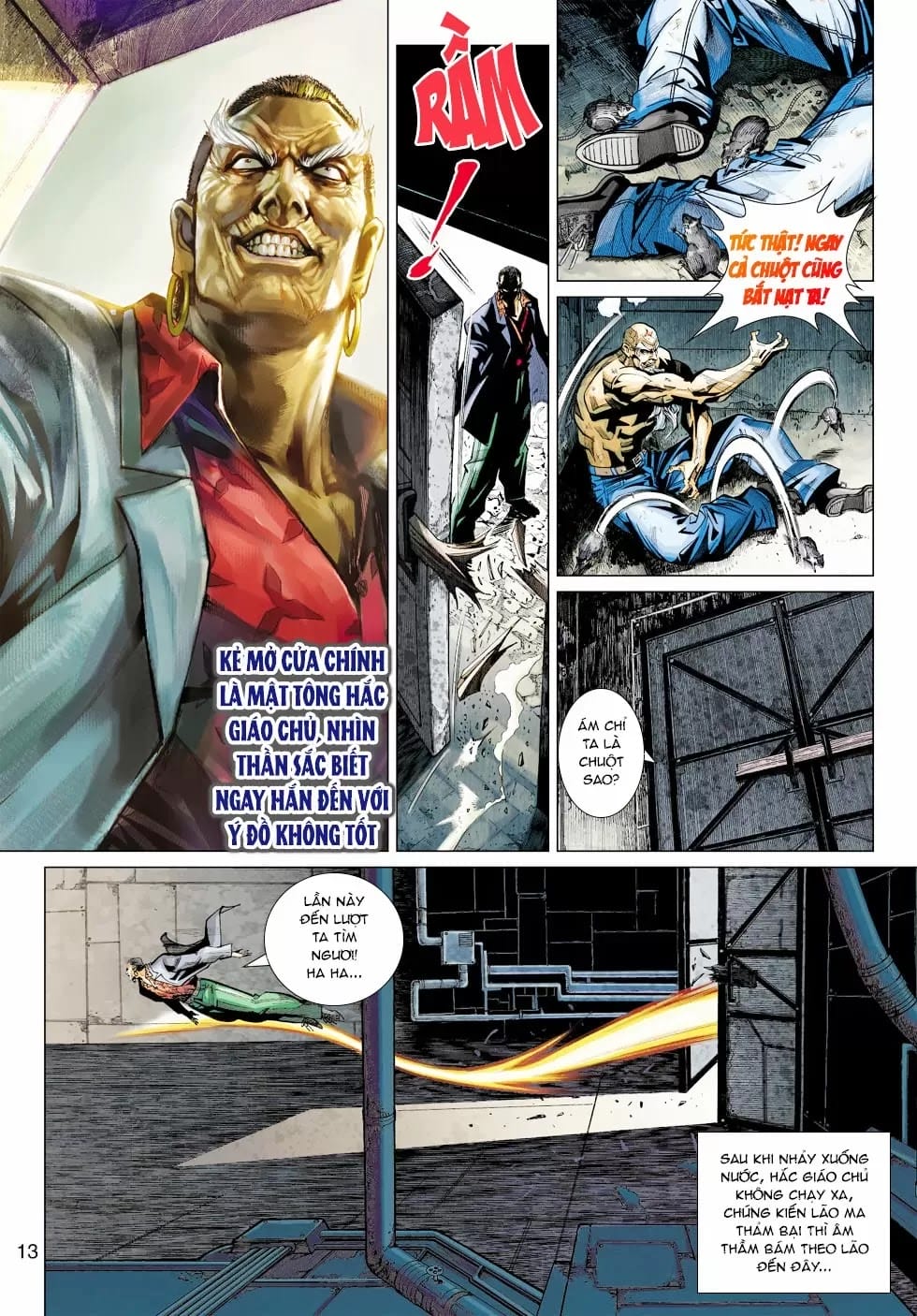 Truyện Tranh Tân Tác Long Hổ Môn trang 4