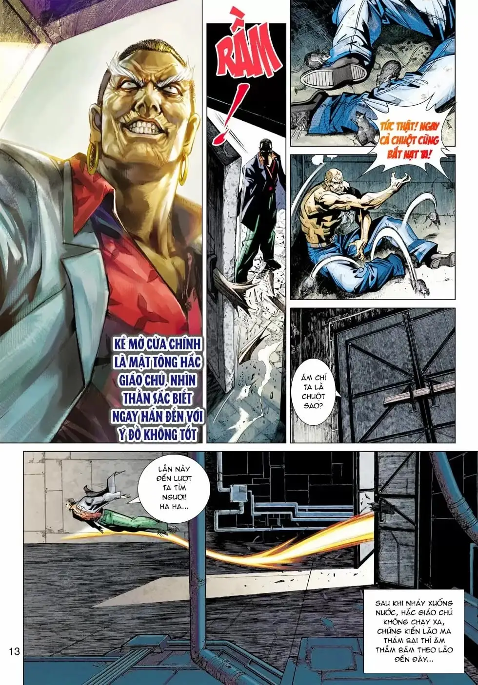 Truyện Tranh Tân Tác Long Hổ Môn trang 4