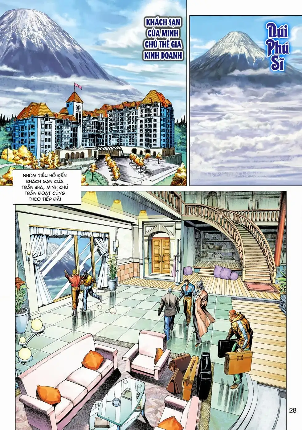 Truyện Tranh Tân Tác Long Hổ Môn trang 4