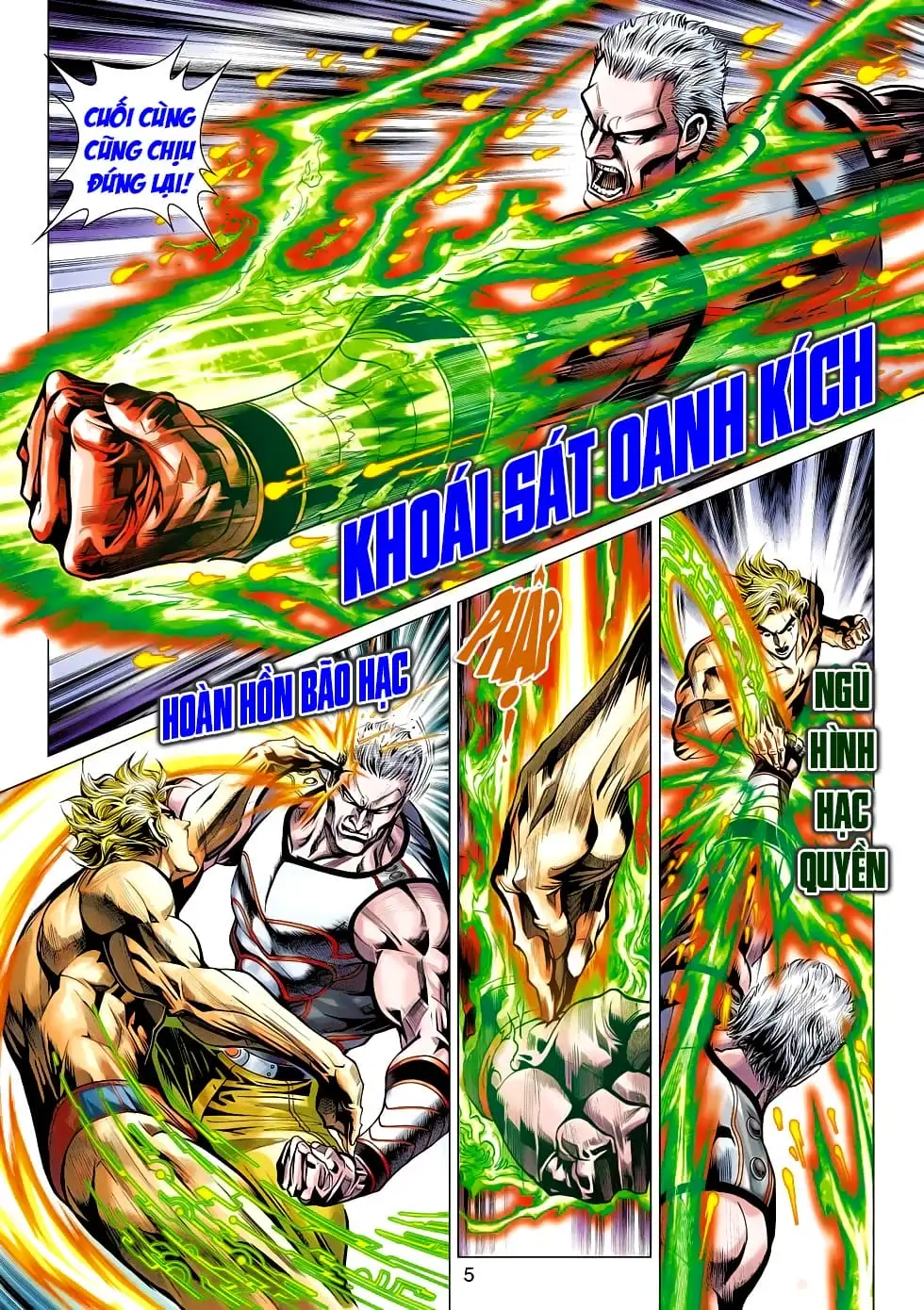 Truyện Tranh Tân Tác Long Hổ Môn trang 4