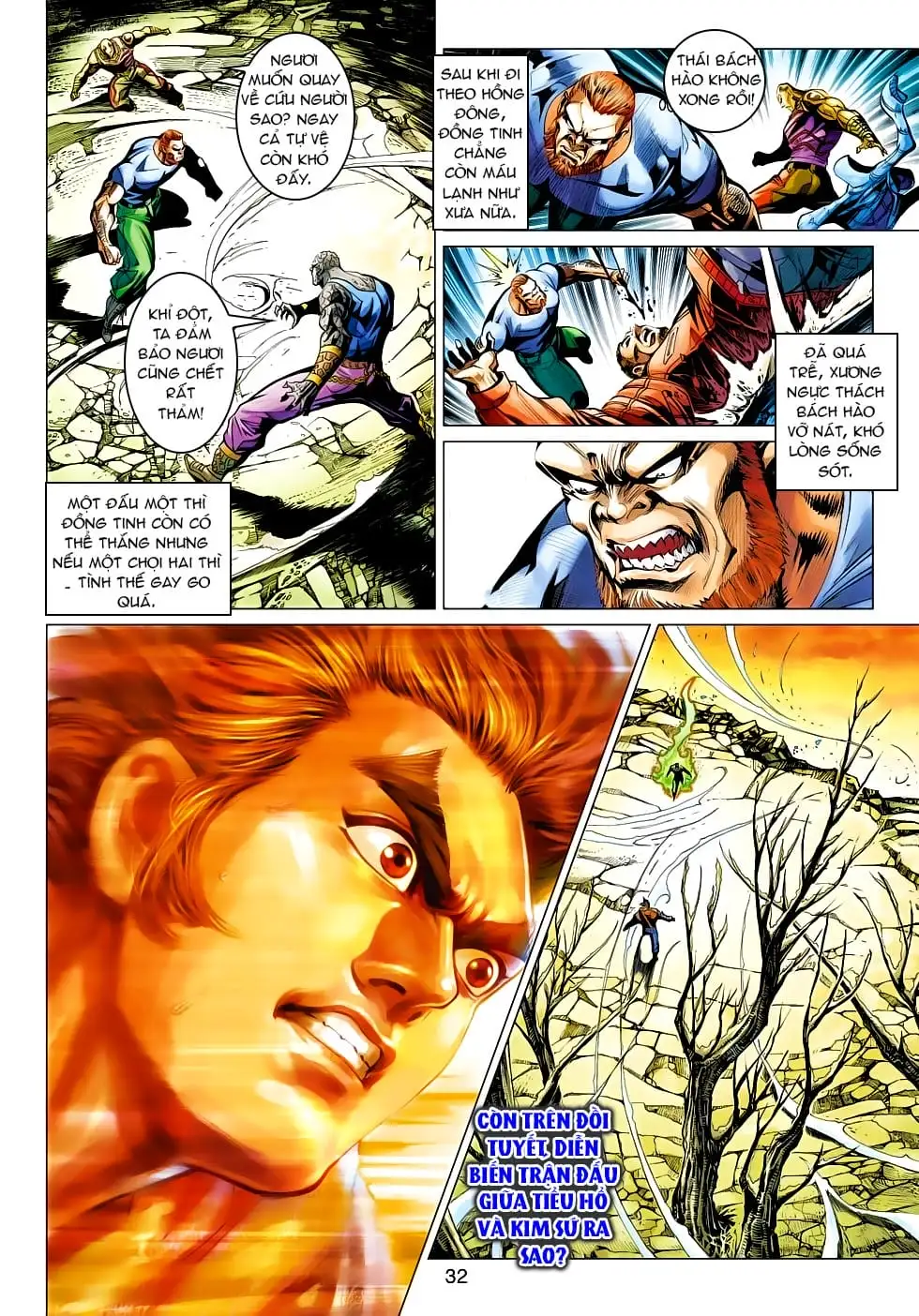 Truyện Tranh Tân Tác Long Hổ Môn trang 4