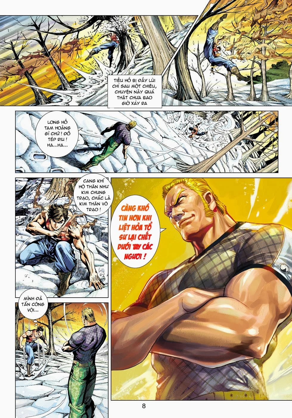 Truyện Tranh Tân Tác Long Hổ Môn trang 4