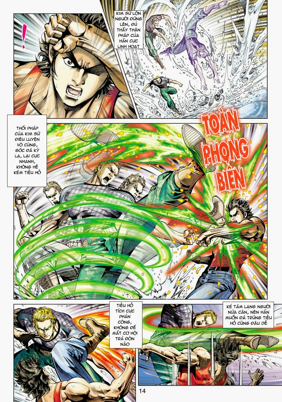 Truyện Tranh Tân Tác Long Hổ Môn trang 4