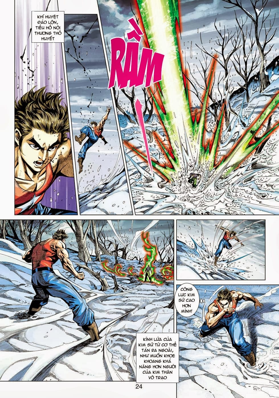 Truyện Tranh Tân Tác Long Hổ Môn trang 4