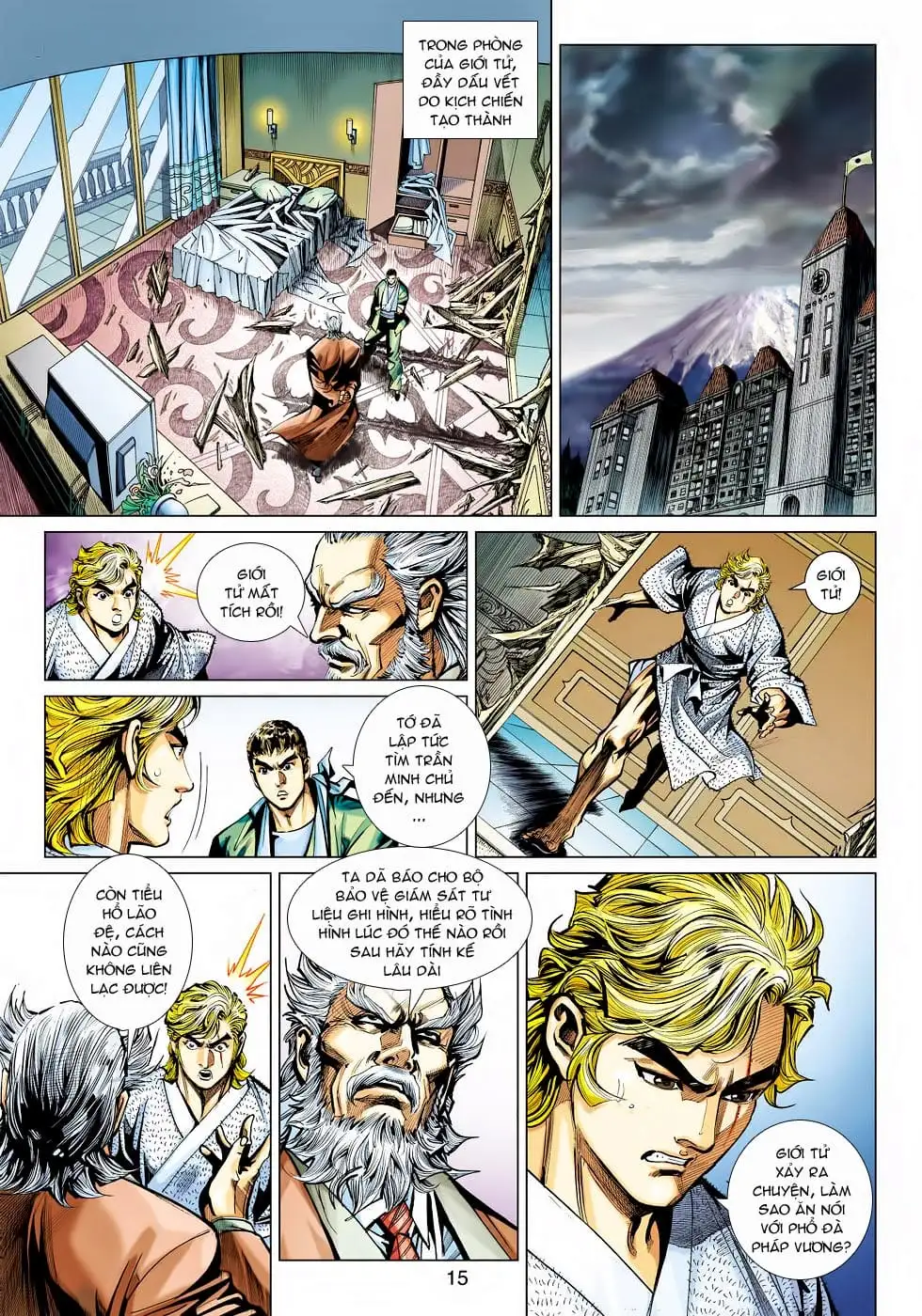 Truyện Tranh Tân Tác Long Hổ Môn trang 4