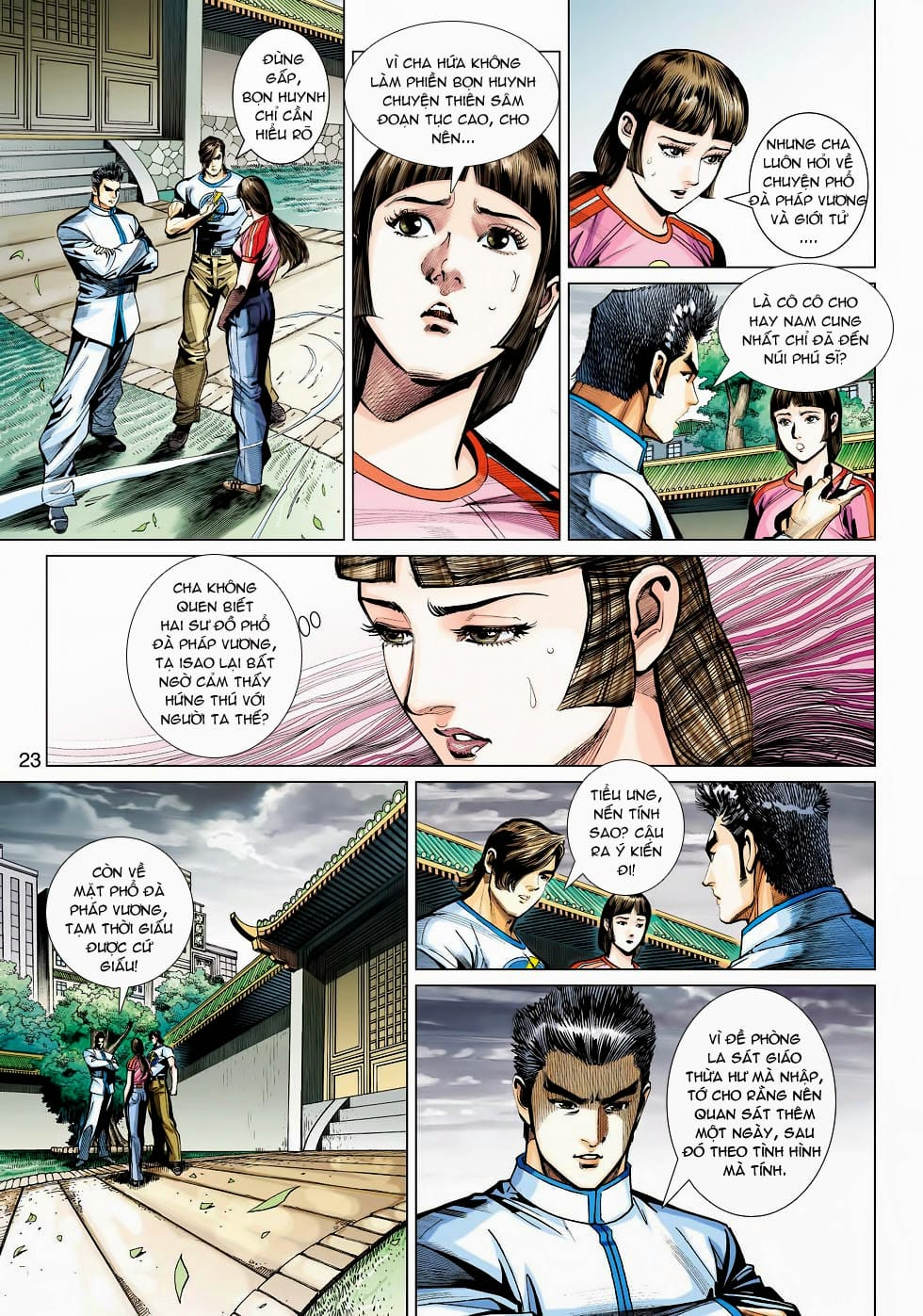 Truyện Tranh Tân Tác Long Hổ Môn trang 4