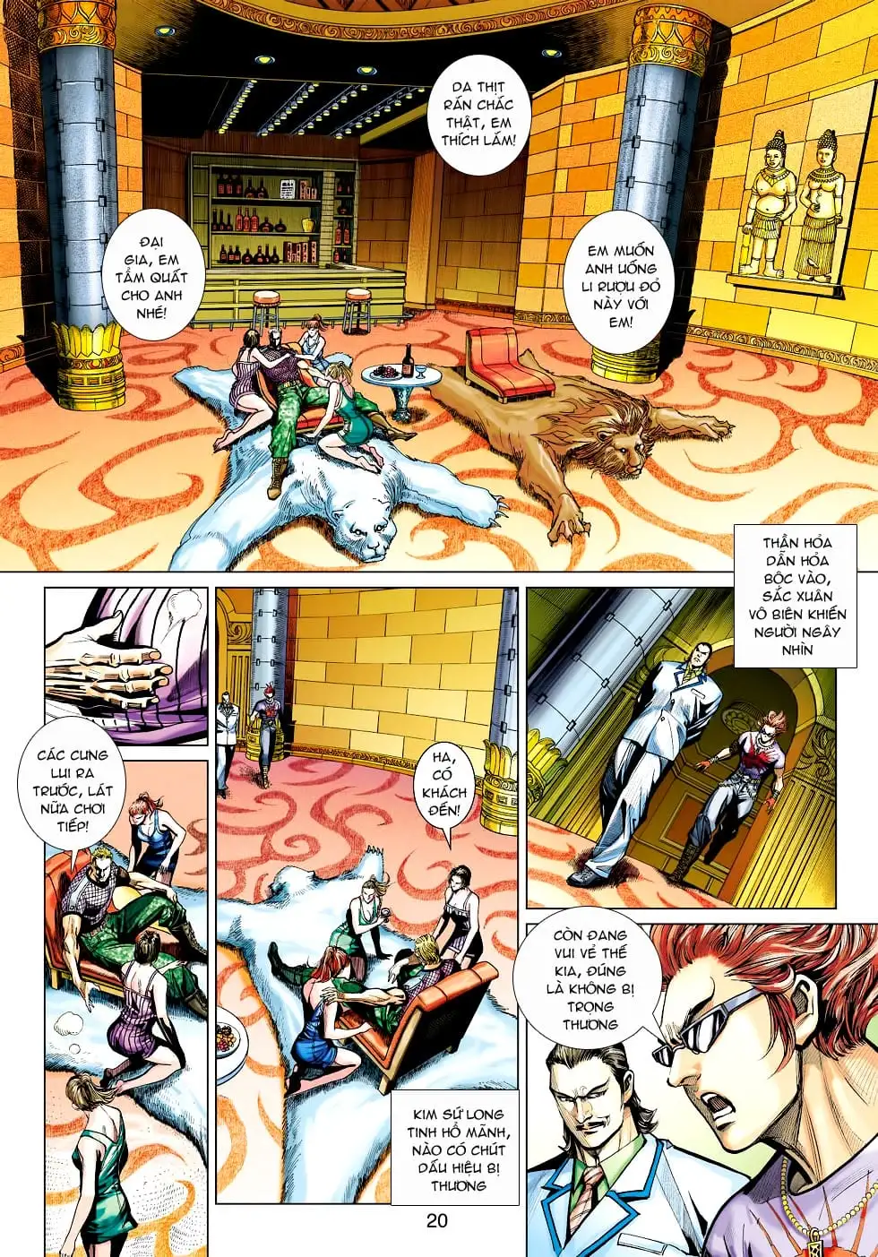 Truyện Tranh Tân Tác Long Hổ Môn trang 4