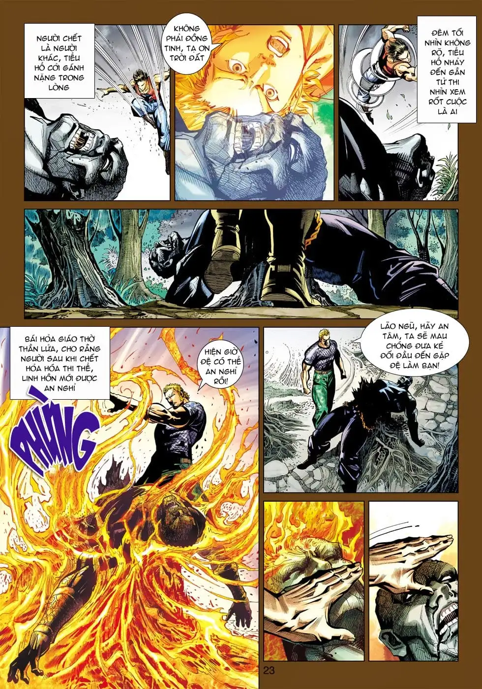 Truyện Tranh Tân Tác Long Hổ Môn trang 4