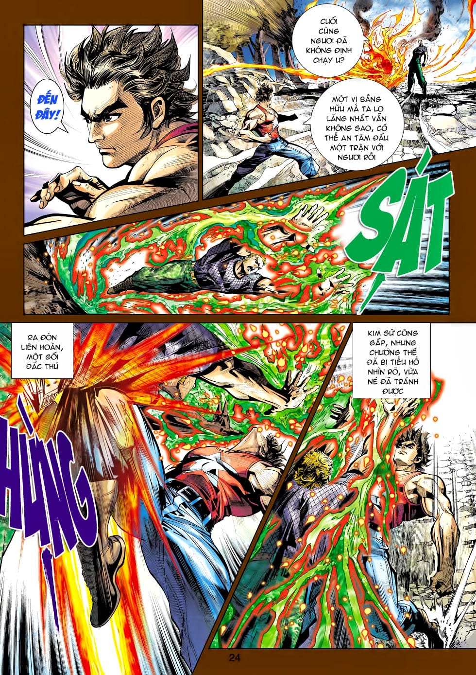 Truyện Tranh Tân Tác Long Hổ Môn trang 4