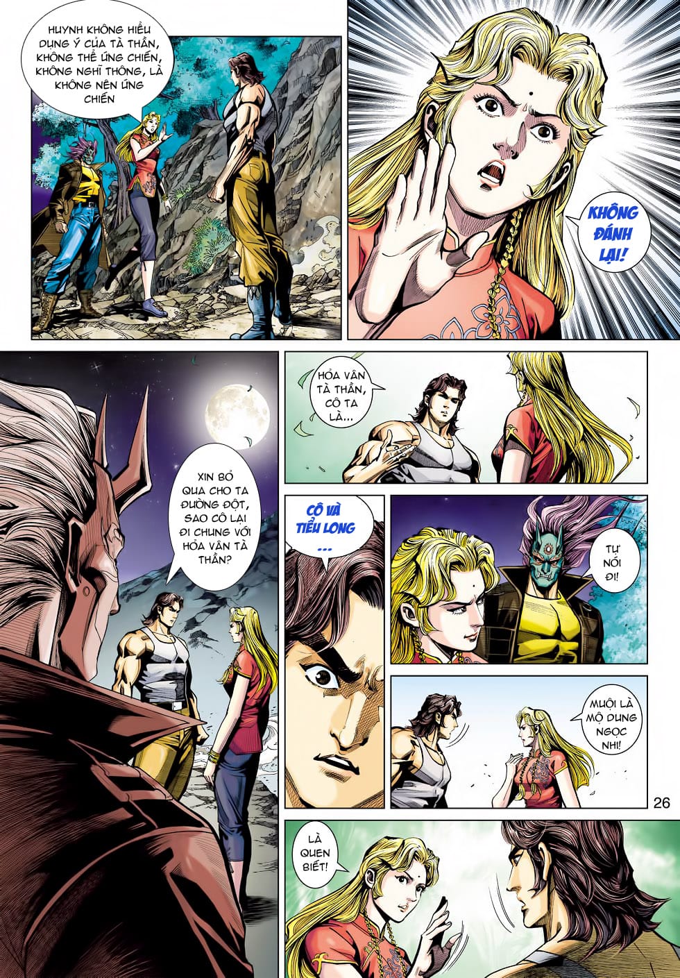 Truyện Tranh Tân Tác Long Hổ Môn trang 4
