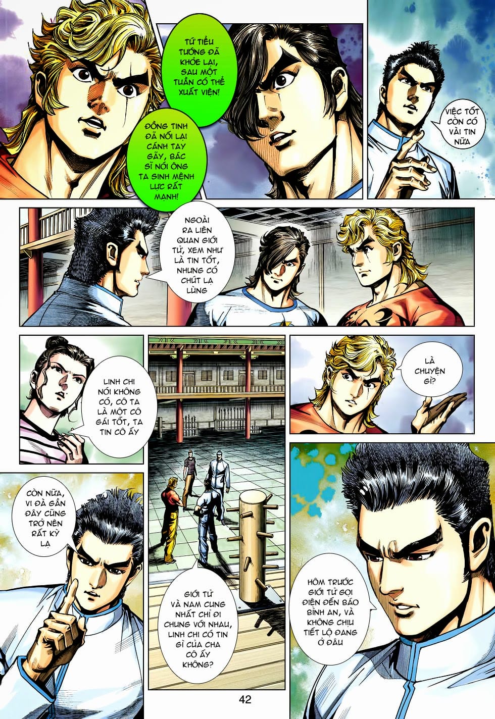 Truyện Tranh Tân Tác Long Hổ Môn trang 4