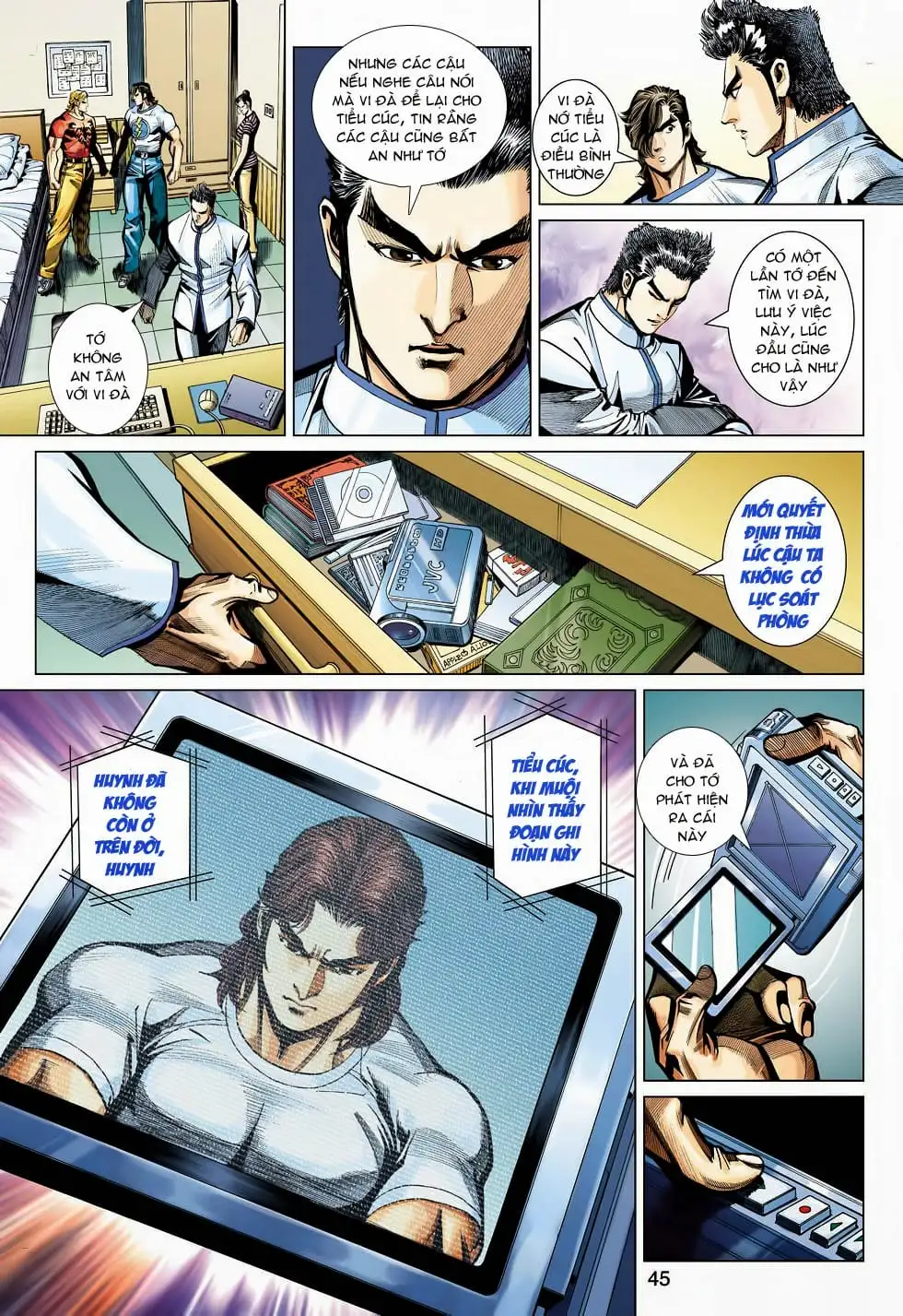 Truyện Tranh Tân Tác Long Hổ Môn trang 4